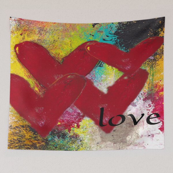 Item preview, LOVE & HEARTS designed and sold by KATHLEEN TENNANT ART.