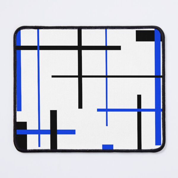 Item preview, Abstract geometric pattern - blue. designed and sold by K.S ART.
