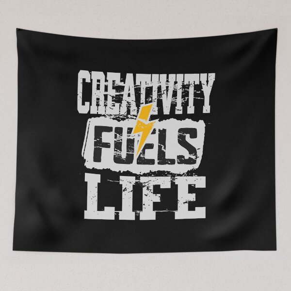 Item preview, Creativity Fuels Life designed and sold by Samadi style.