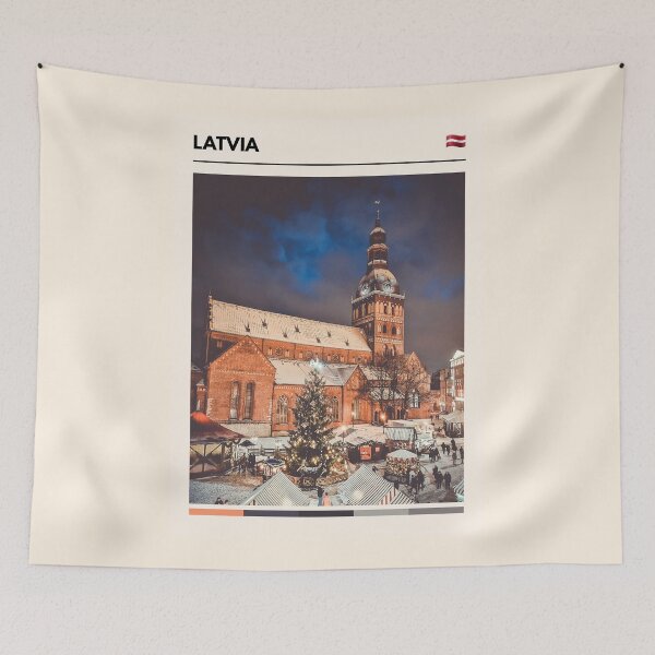 Item preview, Visit Latvia (Travel The World) designed and sold by RabbitK.