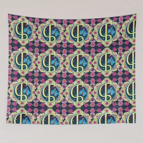 Item preview, Botanical floral pattern designed and sold by Sparkdesigner2.