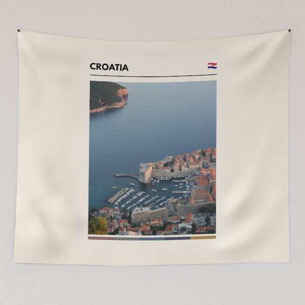 Item preview, Visit Croatia (Travel The World) designed and sold by RabbitK.