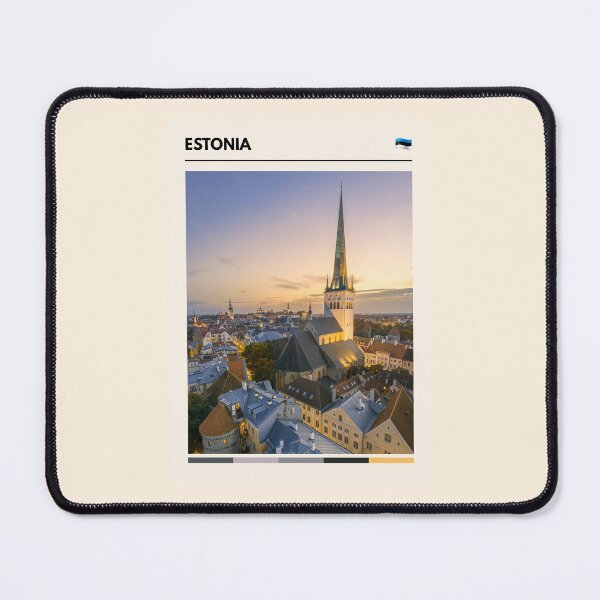 Item preview, Visit Estonia (Travel The World) designed and sold by RabbitK.