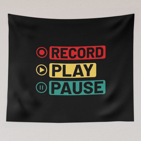 Item preview, Record,Play,Pause designed and sold by Tedos7.