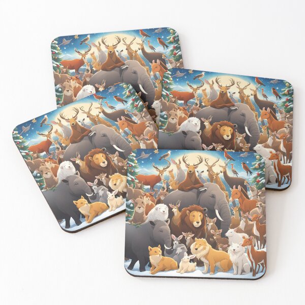 Item preview, Animal Christmas designed and sold by Colin Bentham.