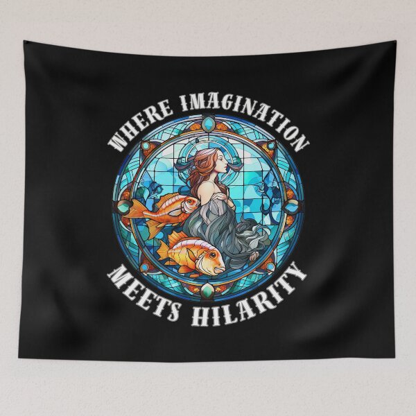 Item preview, Where Imagination Meets Hilarity designed and sold by ZodiacWonders.