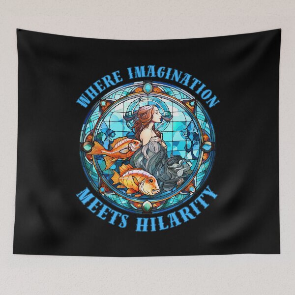 Item preview, Where Imagination Meets Hilarity. pisces season designed and sold by ZodiacWonders.