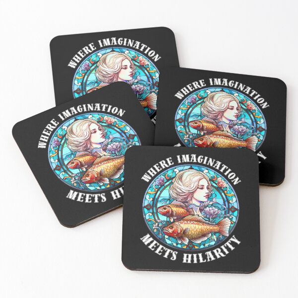 Item preview, Where Imagination Meets Hilarity. pisces symbol designed and sold by ZodiacWonders.
