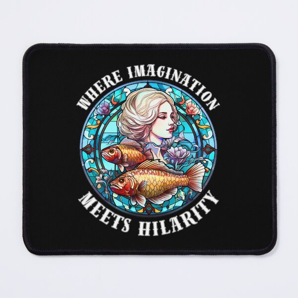 Item preview, Where Imagination Meets Hilarity. pisces symbol designed and sold by ZodiacWonders.