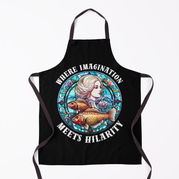 Item preview, Where Imagination Meets Hilarity. pisces symbol designed and sold by ZodiacWonders.
