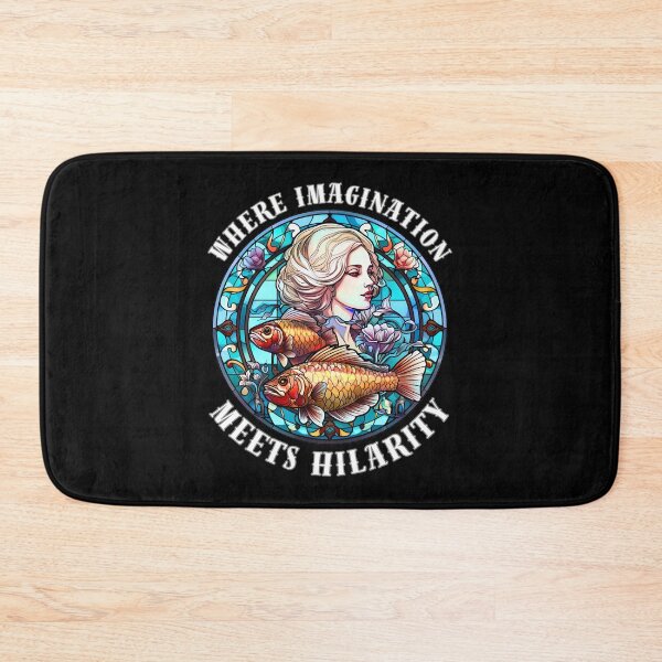 Item preview, Where Imagination Meets Hilarity. pisces symbol designed and sold by ZodiacWonders.