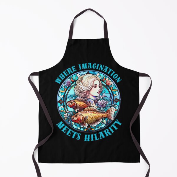 Item preview, Where Imagination Meets Hilarity. pisces quote designed and sold by ZodiacWonders.