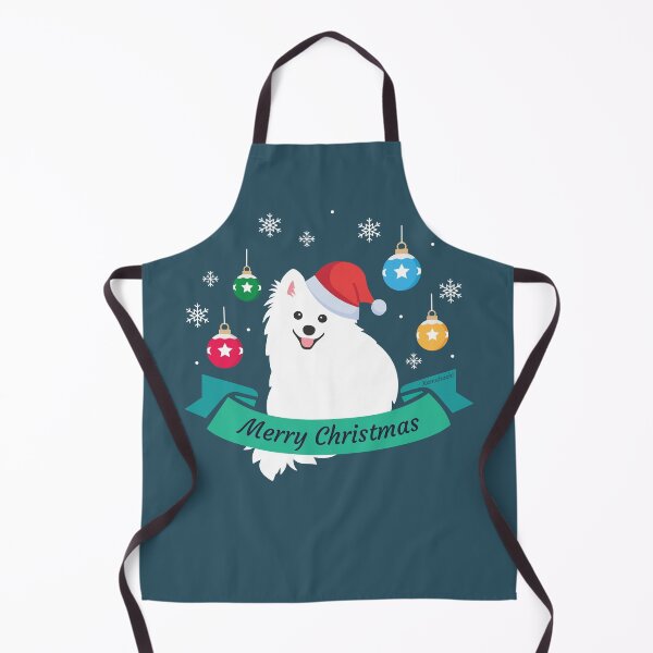 Item preview, A Merry Christmas from Japanese Spitz Dog Santa designed and sold by kamahachi.