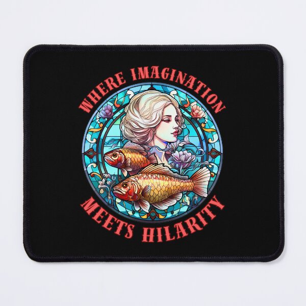 Item preview, Where Imagination Meets Hilarity. pisces funny designed and sold by ZodiacWonders.