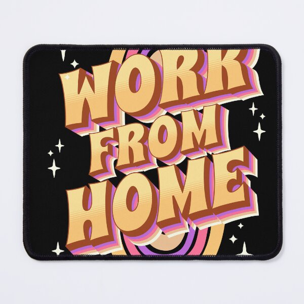 Item preview, Work from home retro style designed and sold by Dahlann.