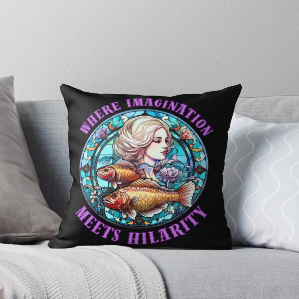 Item preview, Where Imagination Meets Hilarity. pisces personality designed and sold by ZodiacWonders.