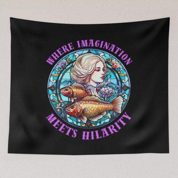 Item preview, Where Imagination Meets Hilarity. pisces personality designed and sold by ZodiacWonders.