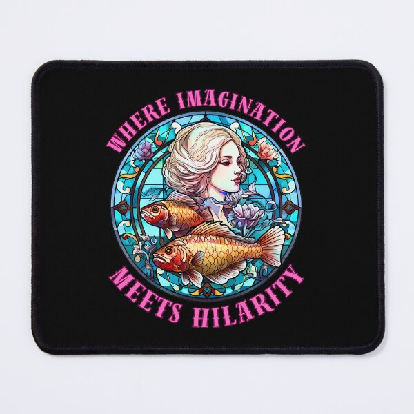 Item preview, Where Imagination Meets Hilarity. pisces lovers designed and sold by ZodiacWonders.
