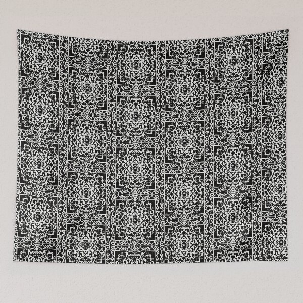 Item preview, Black and white flower pattern  designed and sold by Sparkdesigner2.