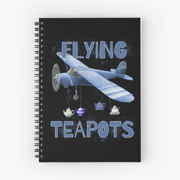 Item preview, Flying teapots airplane designed and sold by youraircraftart.