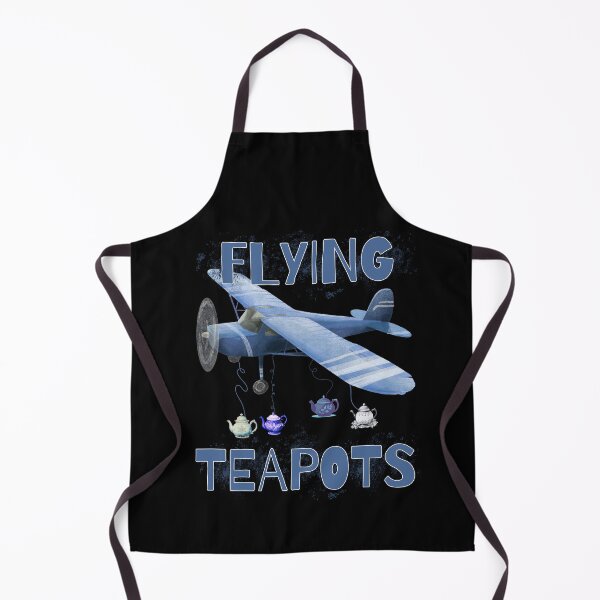 Item preview, Flying teapots airplane designed and sold by youraircraftart.