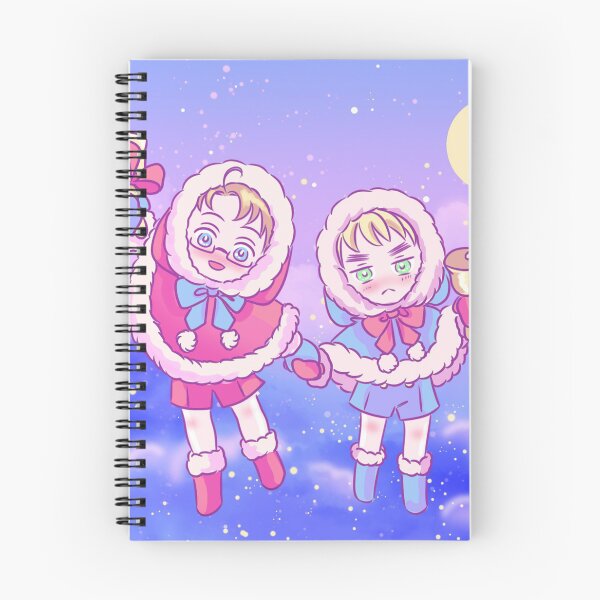 Item preview, Pastel Christmas chibi USUK designed and sold by CineMairon.
