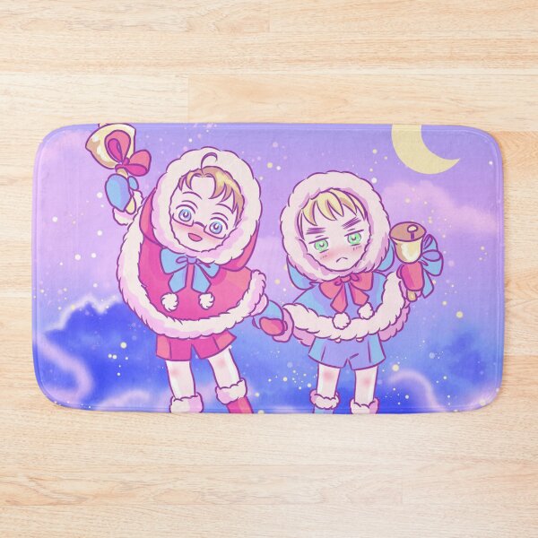Item preview, Pastel Christmas chibi USUK designed and sold by CineMairon.