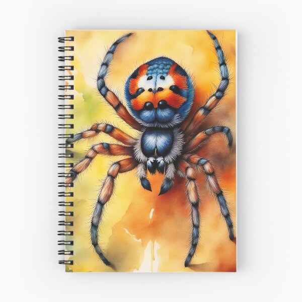 Aperçu de l'œuvre Araignée aquarelle créée et vendue par Mark-E-Adams.