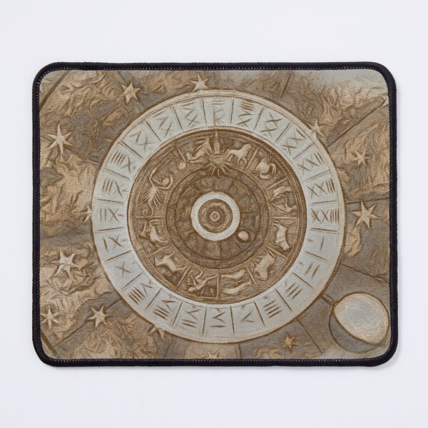 Item preview, Astrological background. Vintage illustration art, grunge design. Concept of destiny, fortune, esoteric, magic, mysterious designed and sold by Paolo Modena Photography    -   Fine Italian Art.