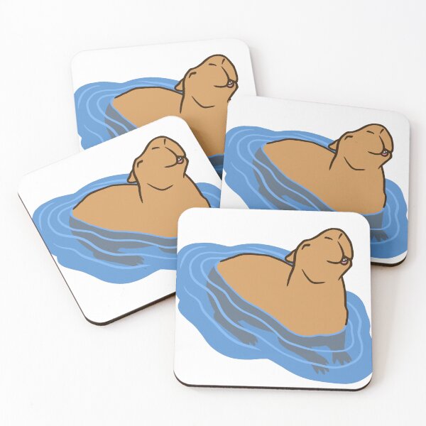 Item preview, Capybara Bath designed and sold by Samira Gisiger.