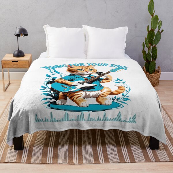 Item preview, Acoustic Elegance: Cat and Guitar in Digital designed and sold by Artedig.
