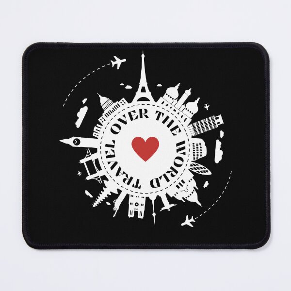 Item preview, Travel over the World (white) designed and sold by aipolohu.