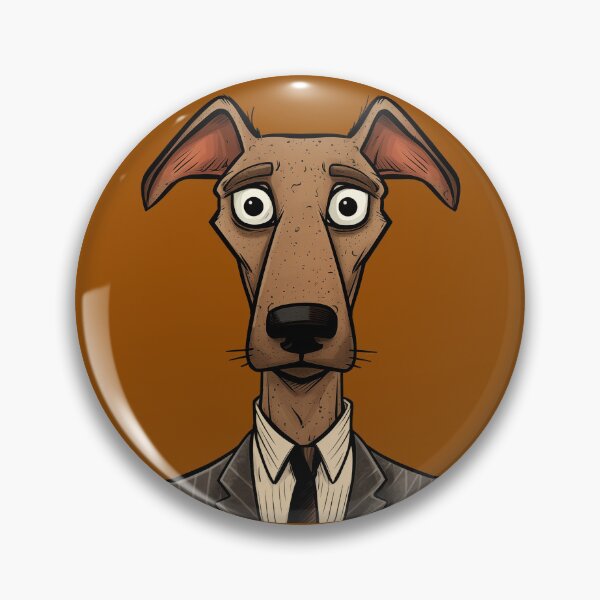 Item preview, Playful Human-Like Dog Cartoon Illustration (No. 3) designed and sold by Daniel Reyes.