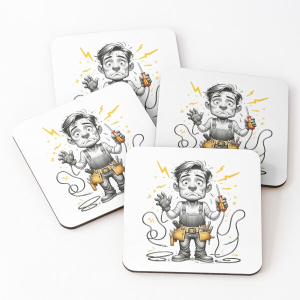 Item preview, Funny Electrician Facts designed and sold by irek07.