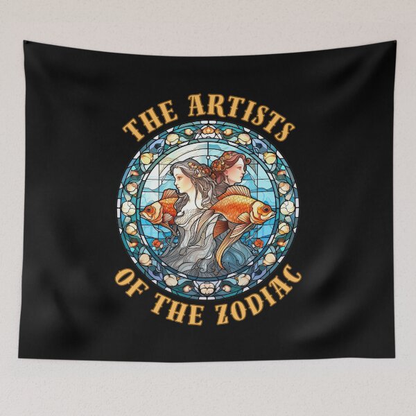 Item preview, The Artists Of The Zodiac. pisces zodiac  designed and sold by ZodiacWonders.