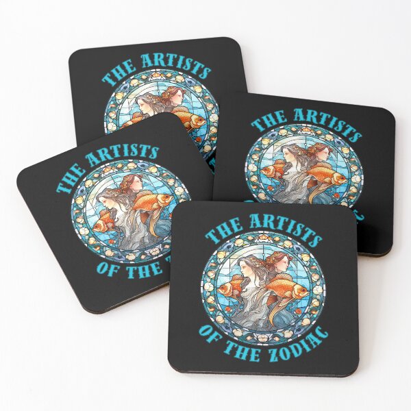 Item preview, The Artists Of The Zodiac. pisces sign designed and sold by ZodiacWonders.