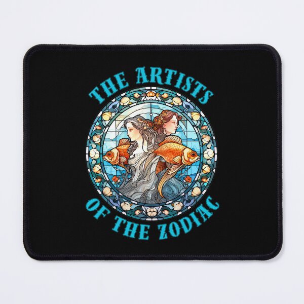 Item preview, The Artists Of The Zodiac. pisces sign designed and sold by ZodiacWonders.