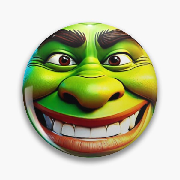 Item preview, Shrek Meme Face Sticker designed and sold by SnapWakeStore.