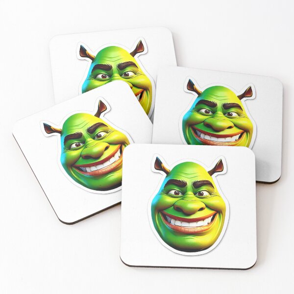 Item preview, Shrek Meme Face Sticker designed and sold by SnapWakeStore.