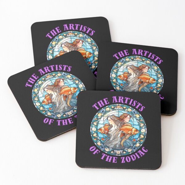 Item preview, The Artists Of The Zodiac. pisces horoscope designed and sold by ZodiacWonders.