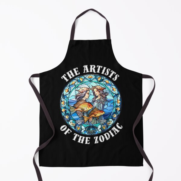 Item preview, The Artists Of The Zodiac. pisces symbol designed and sold by ZodiacWonders.