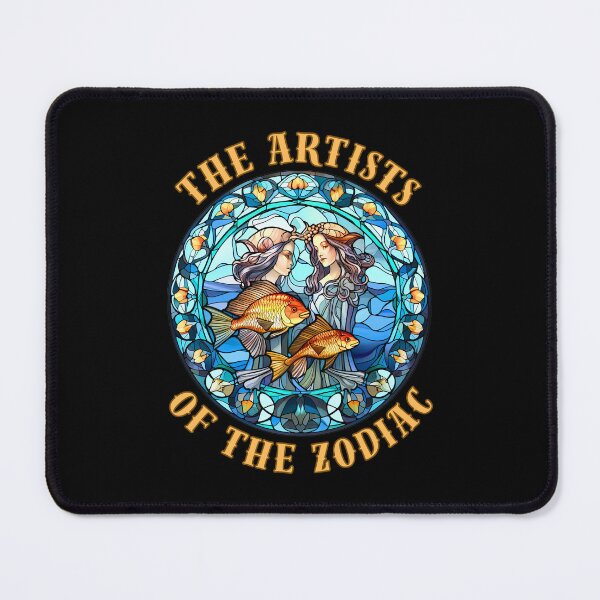 Item preview, The Artists Of The Zodiac. pisces fish designed and sold by ZodiacWonders.