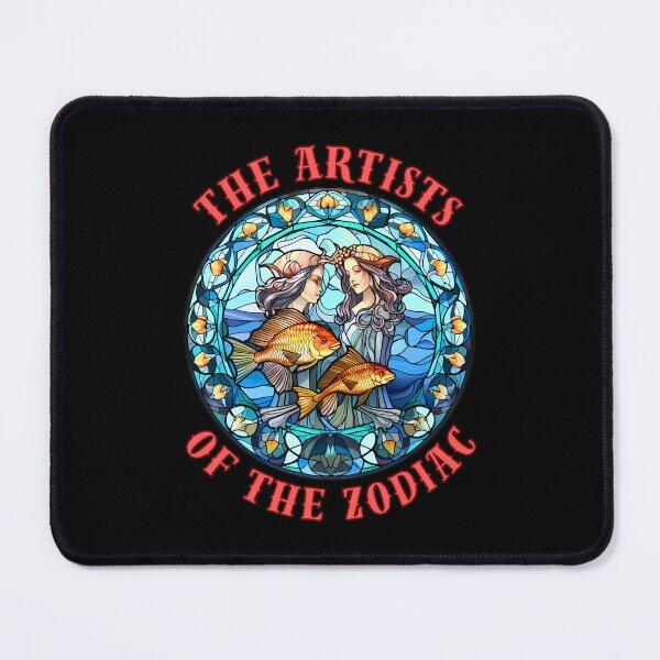 Item preview, The Artists Of The Zodiac. pisces funny designed and sold by ZodiacWonders.