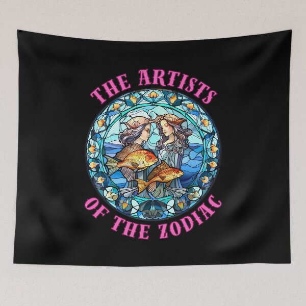 Item preview, The Artists Of The Zodiac. pisces lovers designed and sold by ZodiacWonders.