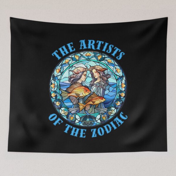 Item preview, The Artists Of The Zodiac. pisces march designed and sold by ZodiacWonders.