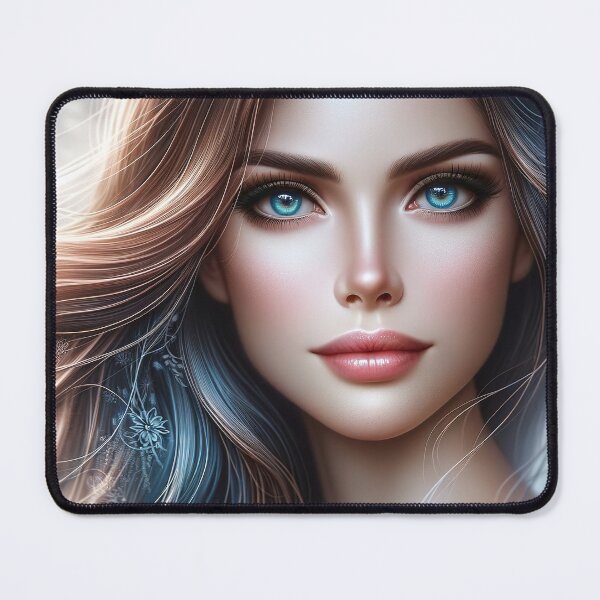 Item preview, Realistic Portrait of a Beautiful Woman designed and sold by FIYARO.