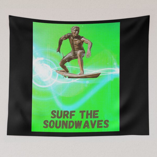 Item preview, Surf the Soundwaves designed and sold by CannyGoods.