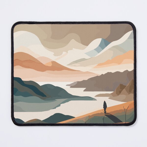 Item preview, Watercolor Mountain Scape With Calm River Stream - Phone Cases designed and sold by thespecialtyhub.