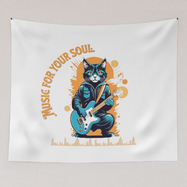 Item preview, Feline Arpeggios: Digital Work that Resounds designed and sold by Artedig.