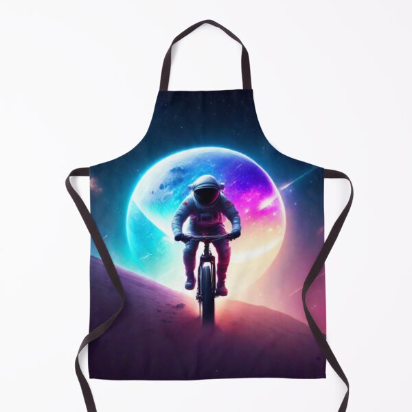 Item preview, An Astronaut On A Bicycle, Space Age designed and sold by vuslatmedia.